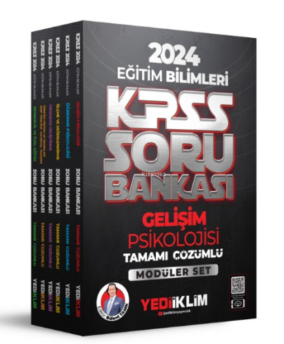 2024 KPSS Eğitim Bilimleri Tamamı Çözümlü Soru Bankası Modüler Set