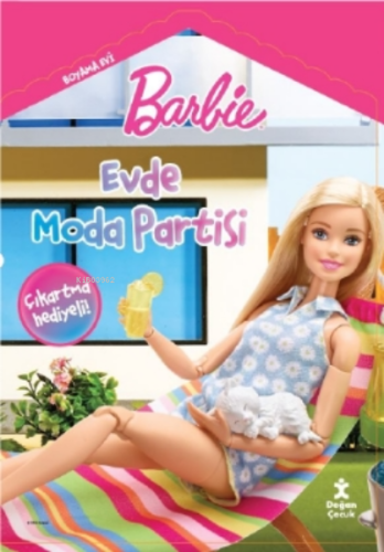 Barbie Boyama Evi Evde Moda Partisi