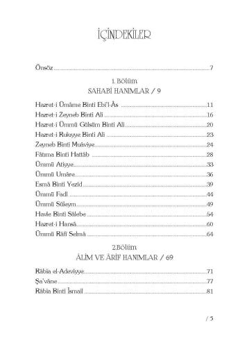 İslam'ın Güzide Hanımları Merve Güleç