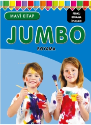 Jumbo Boyama Mavi Kitap