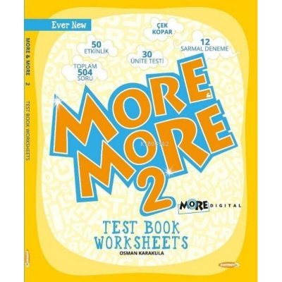 Kurmay - 2. Sınıf  More & More Englısh Worksheets & Test Book