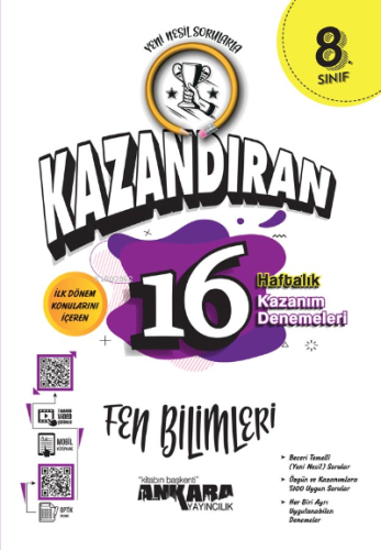 LGS Kazandıran 16 Haftalık Fen Bilimleri Kazanım Denemeleri