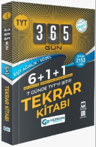 TYT KAMP KİTABI  6+1+1 TEKRAR KİTABI (EŞİT AĞIRLIK-SÖZEL)