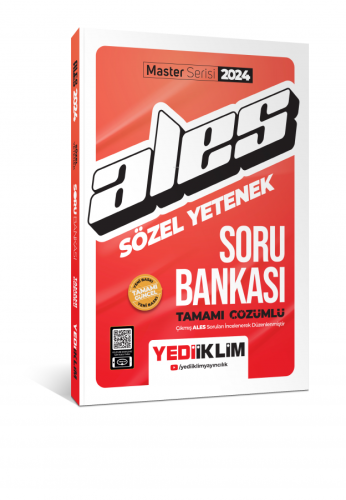 Yediiklim 2024 Ales Sözel Yetenek Tamamı Çözümlü Soru Bankası